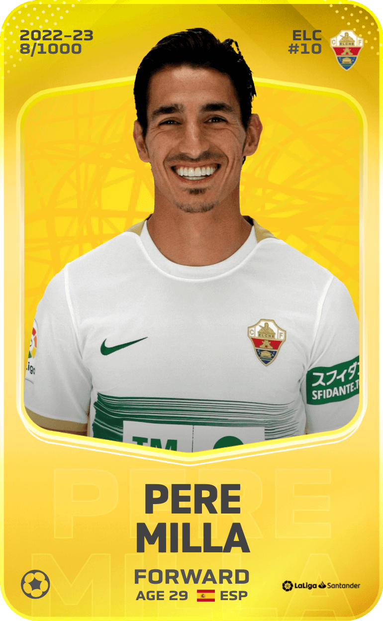 Pere Milla 2022-23 • Limited 8/1000