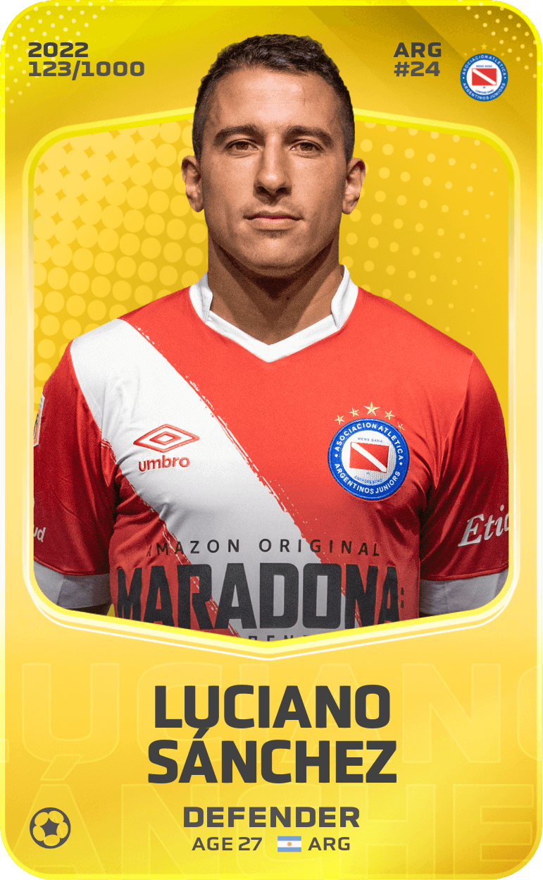 Luciano Sánchez 2022-23 • Limited 123/1000