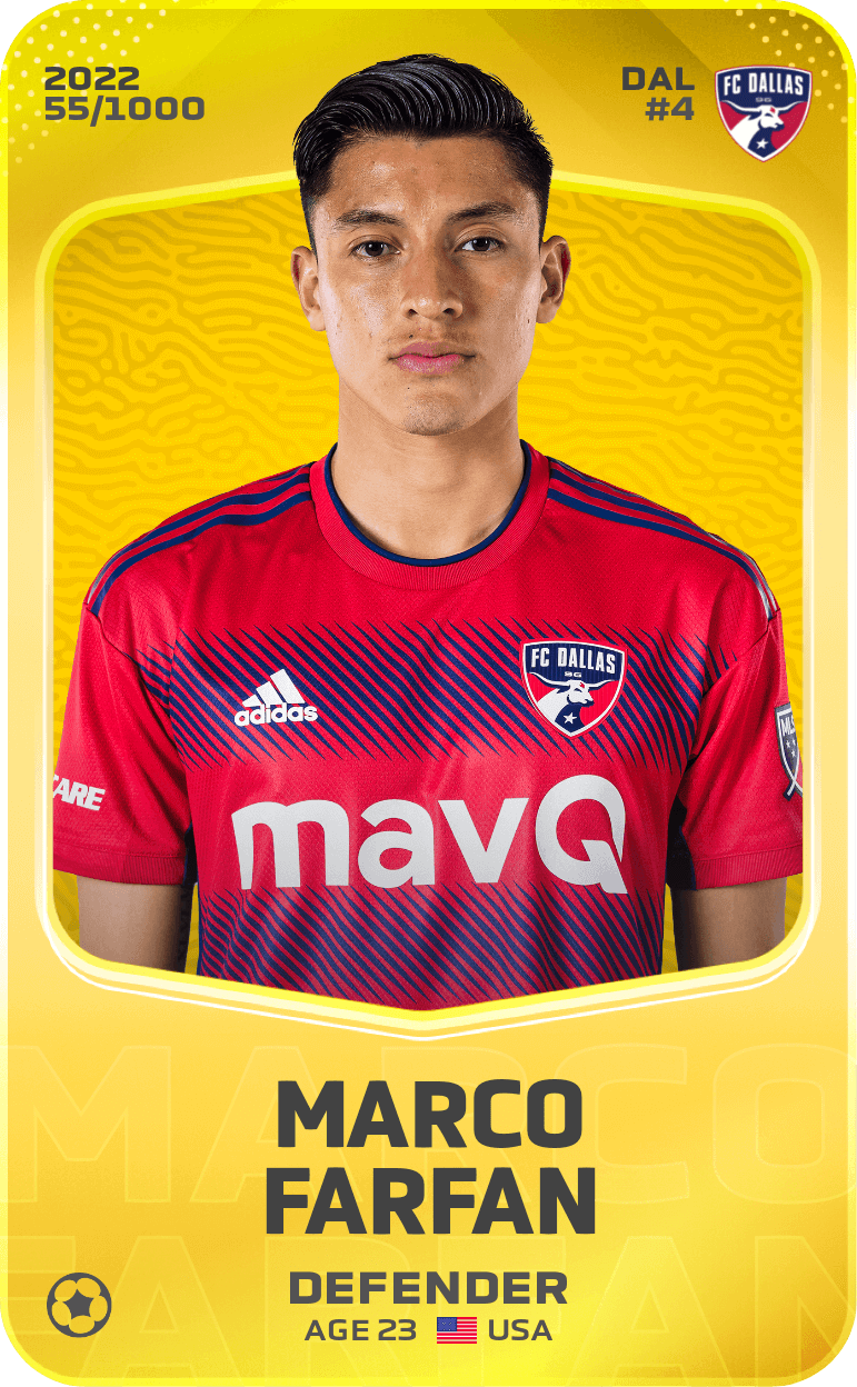 Marco Farfan 2022-23 • Limited 55/1000