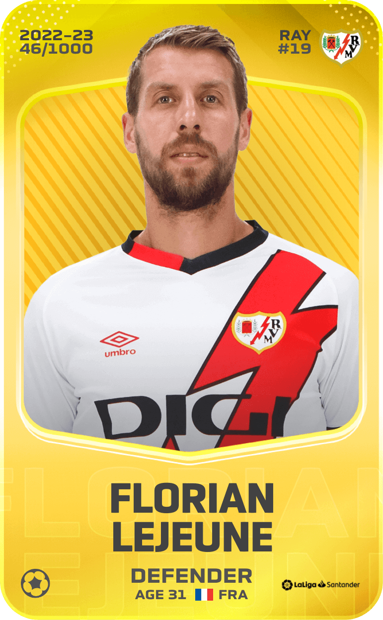 Florian Lejeune 2022-23 • Limited 46/1000