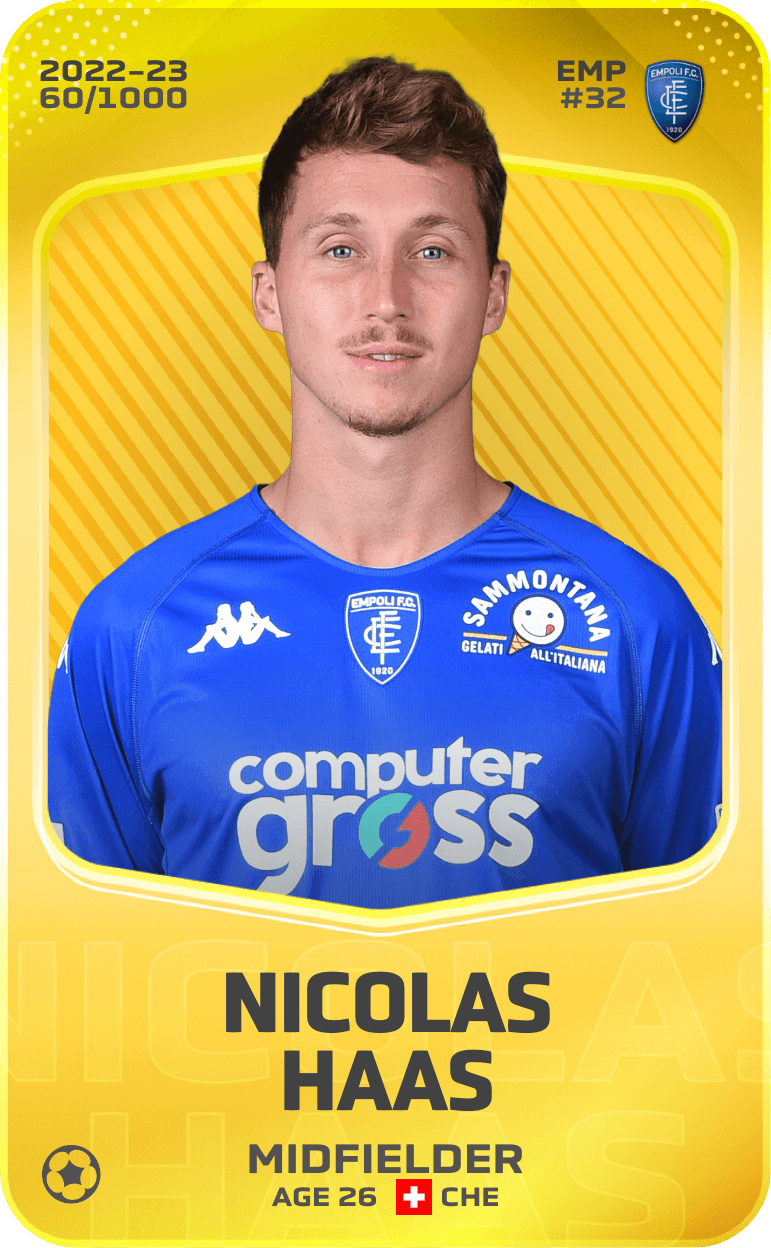 Nicolas Haas 2022-23 • Limited 60/1000