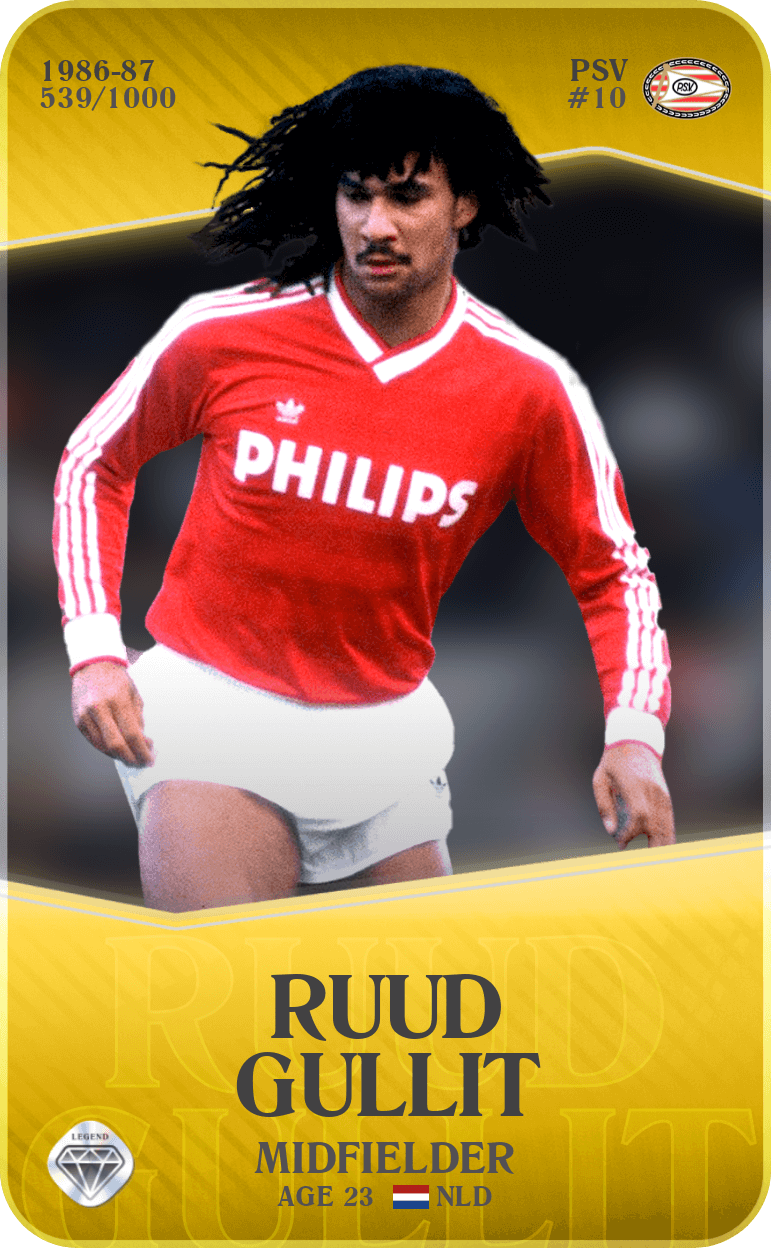 Ruud Gullit 1986-87 • Limited 539/1000