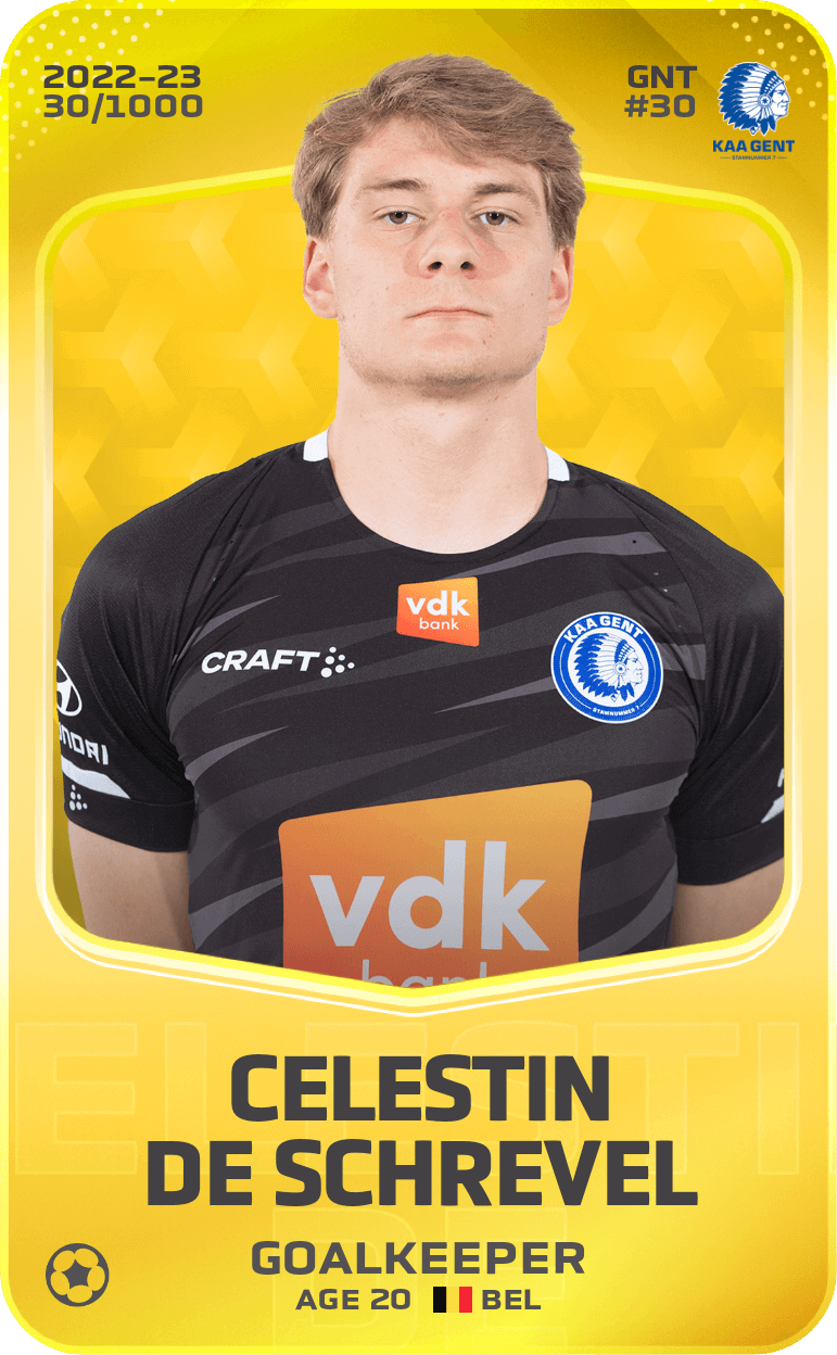 Celestin De Schrevel 2022-23 • Limited 30/1000