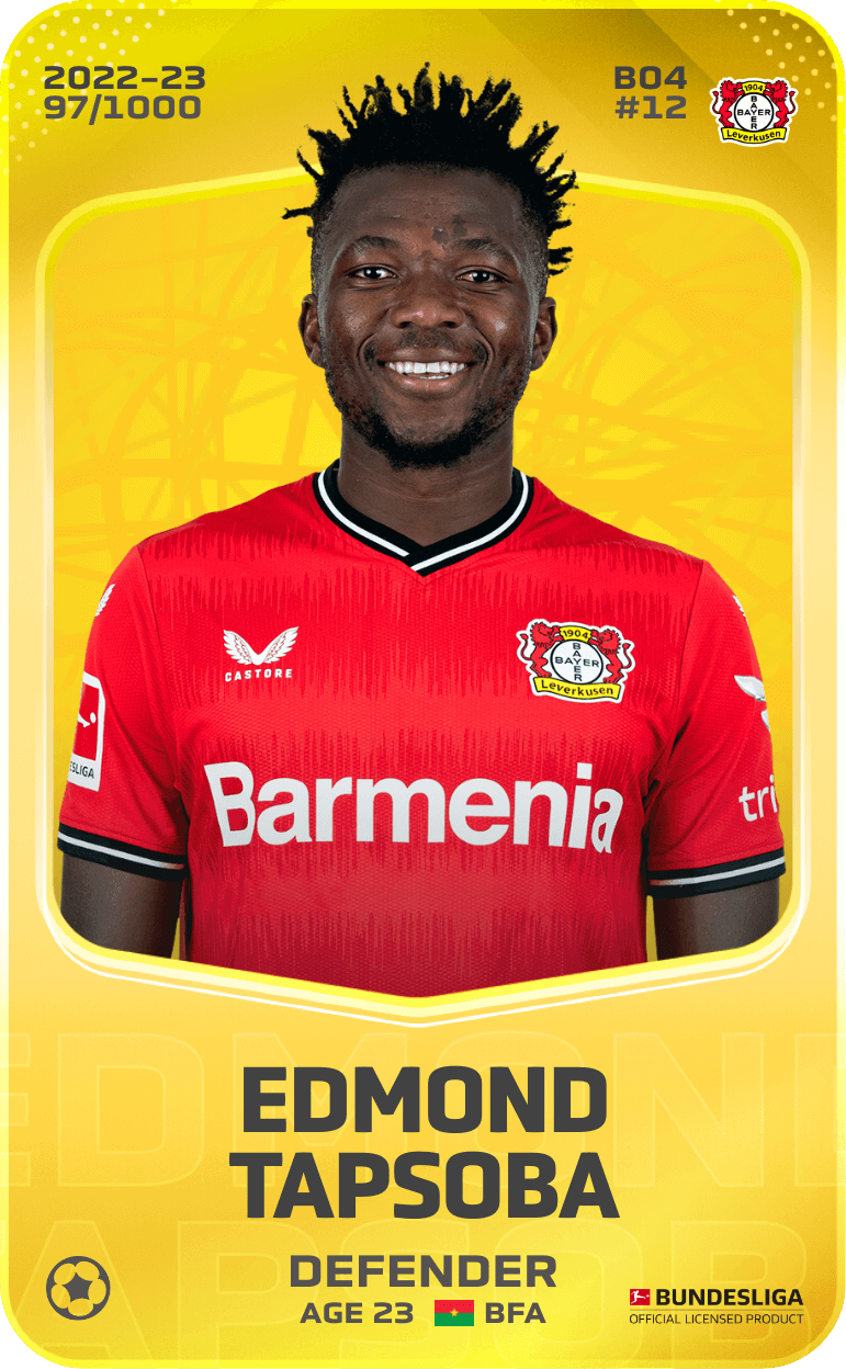 Edmond Tapsoba 2022-23 • Limited 97/1000