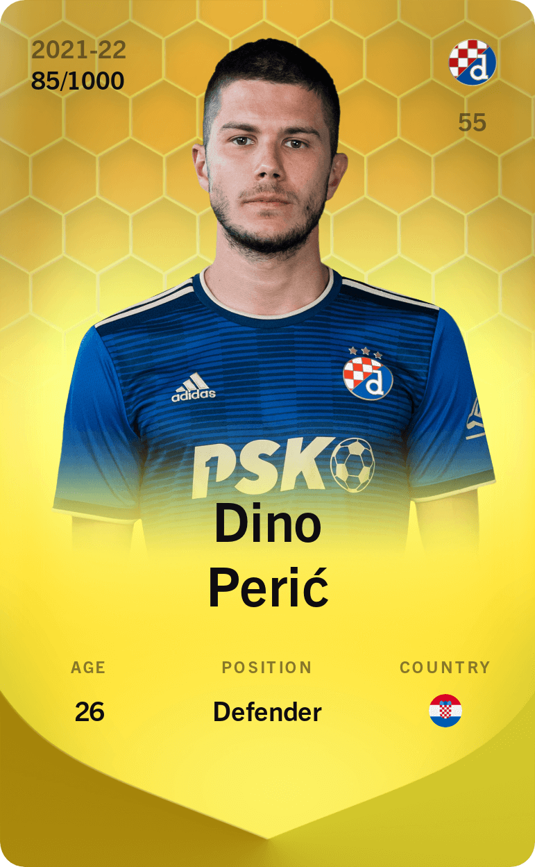 Dino Perić 2021-22 • Limited 85/1000