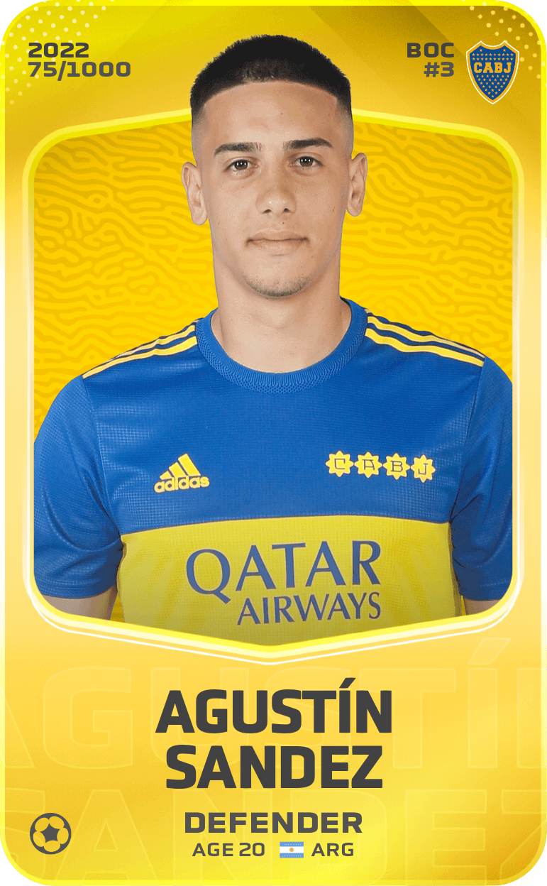 Agustín Sandez 2022-23 • Limited 75/1000