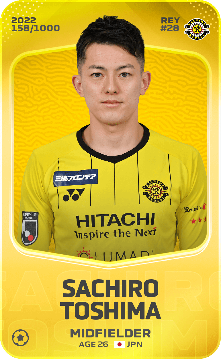 Sachiro Toshima 2022-23 • Limited 158/1000