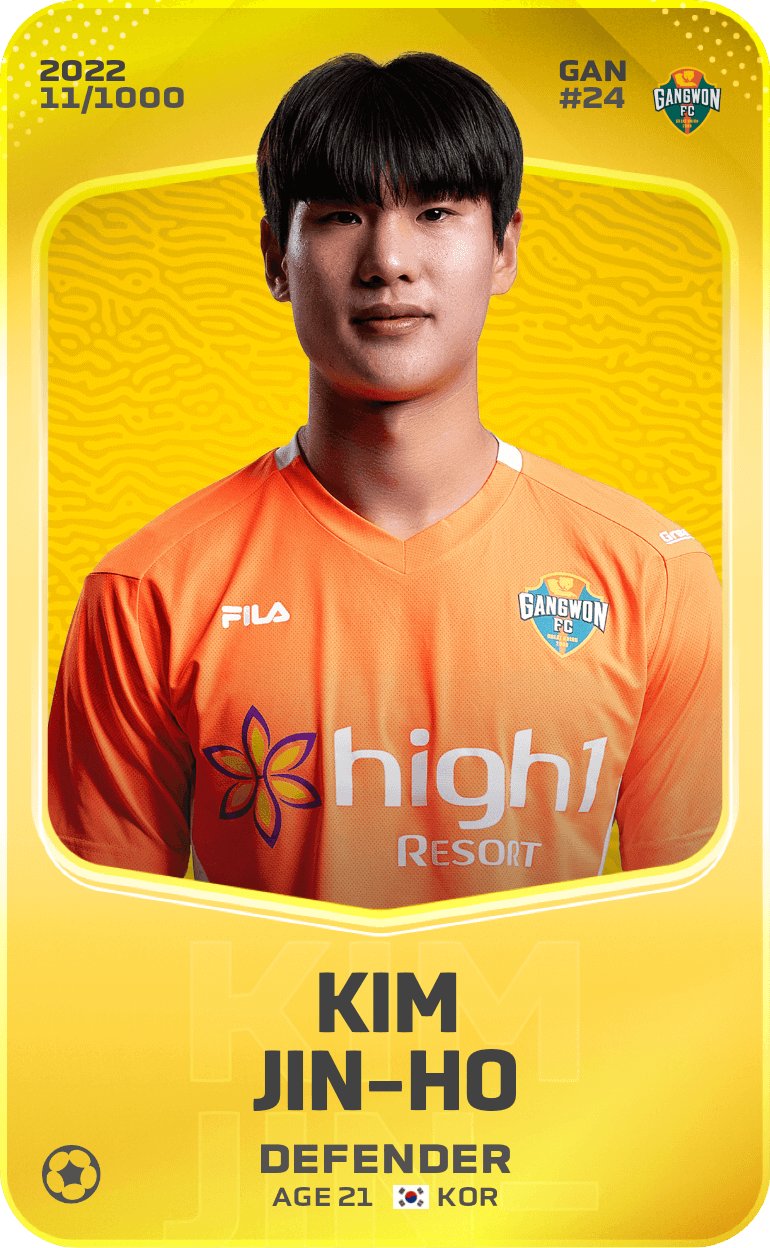 Kim Jin-Ho 2022-23 • Limited 11/1000
