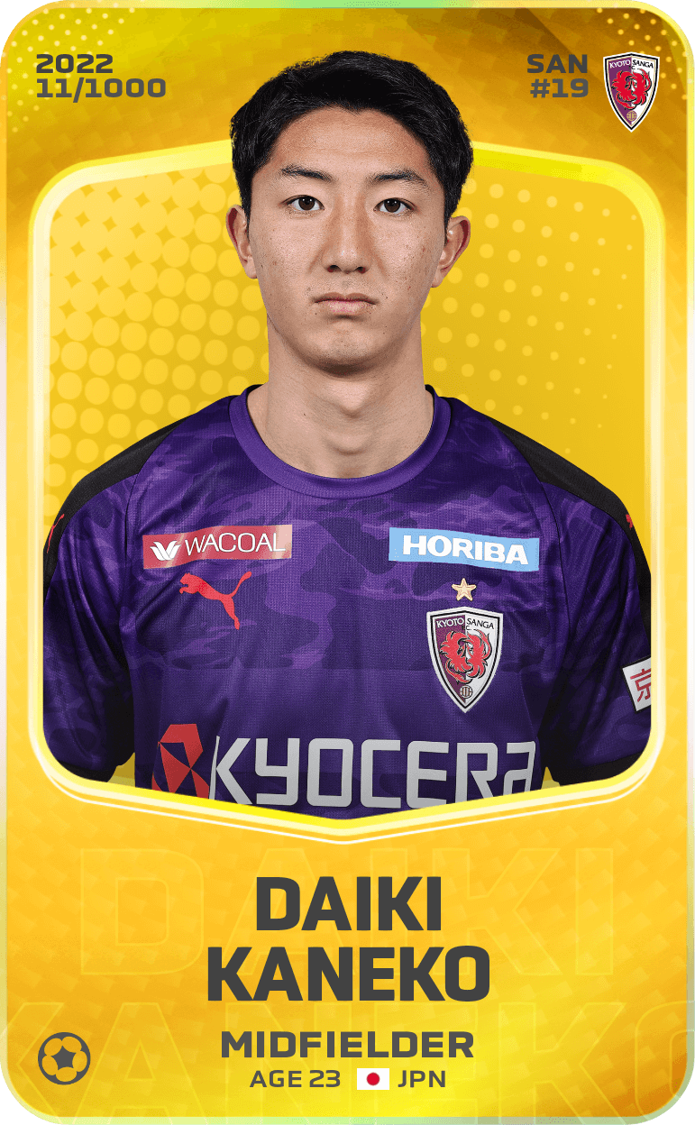 Daiki Kaneko 2022-23 • Limited 11/1000
