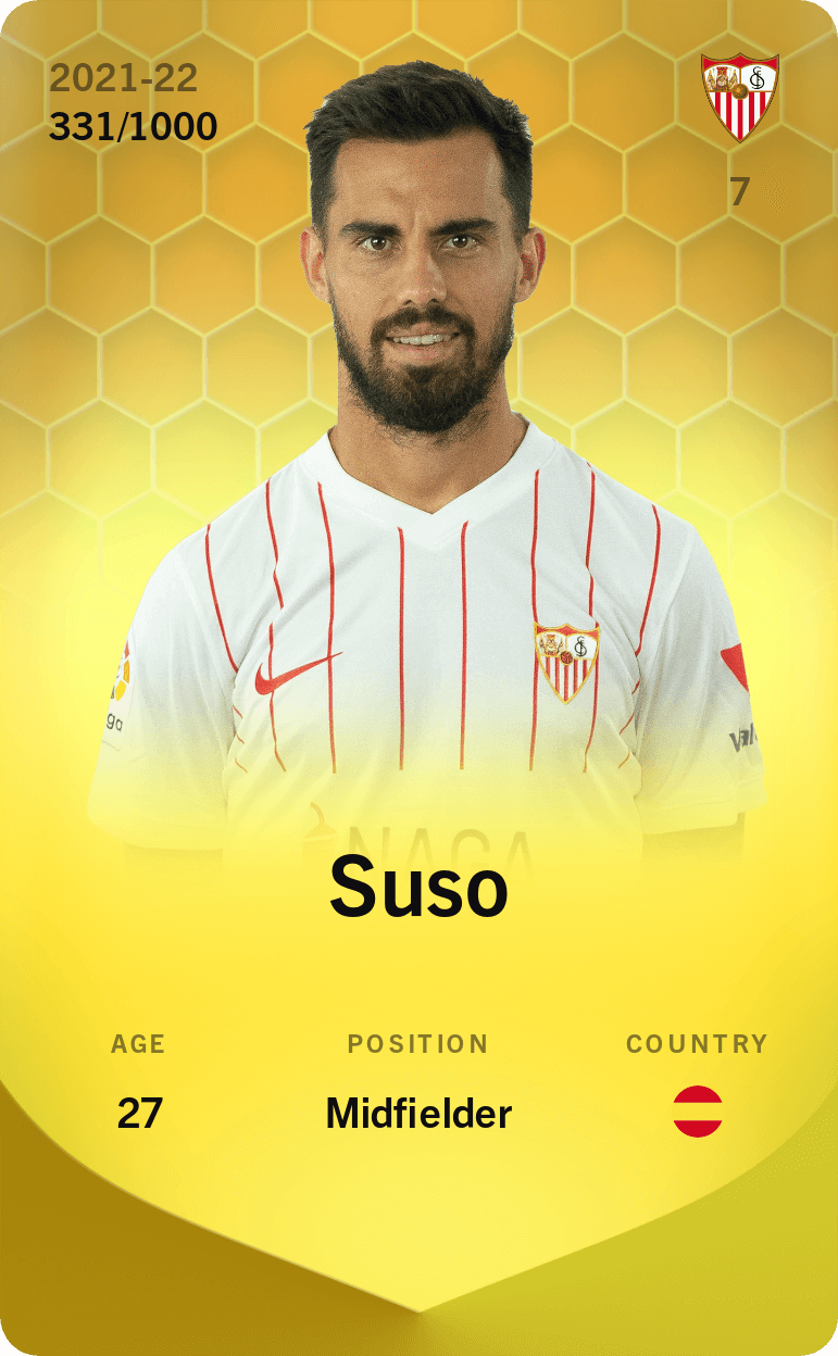 Suso 2021-22 • Limited 331/1000