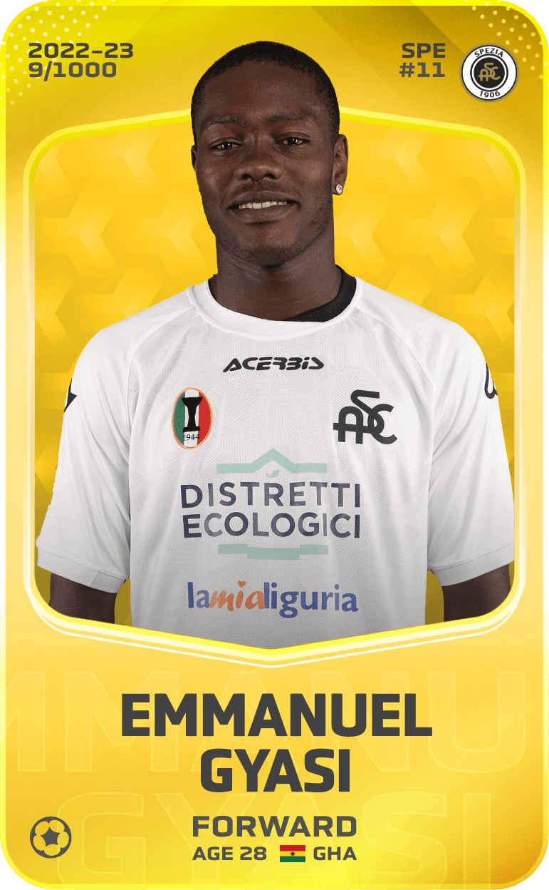 Emmanuel Gyasi 2022-23 • Limited 9/1000