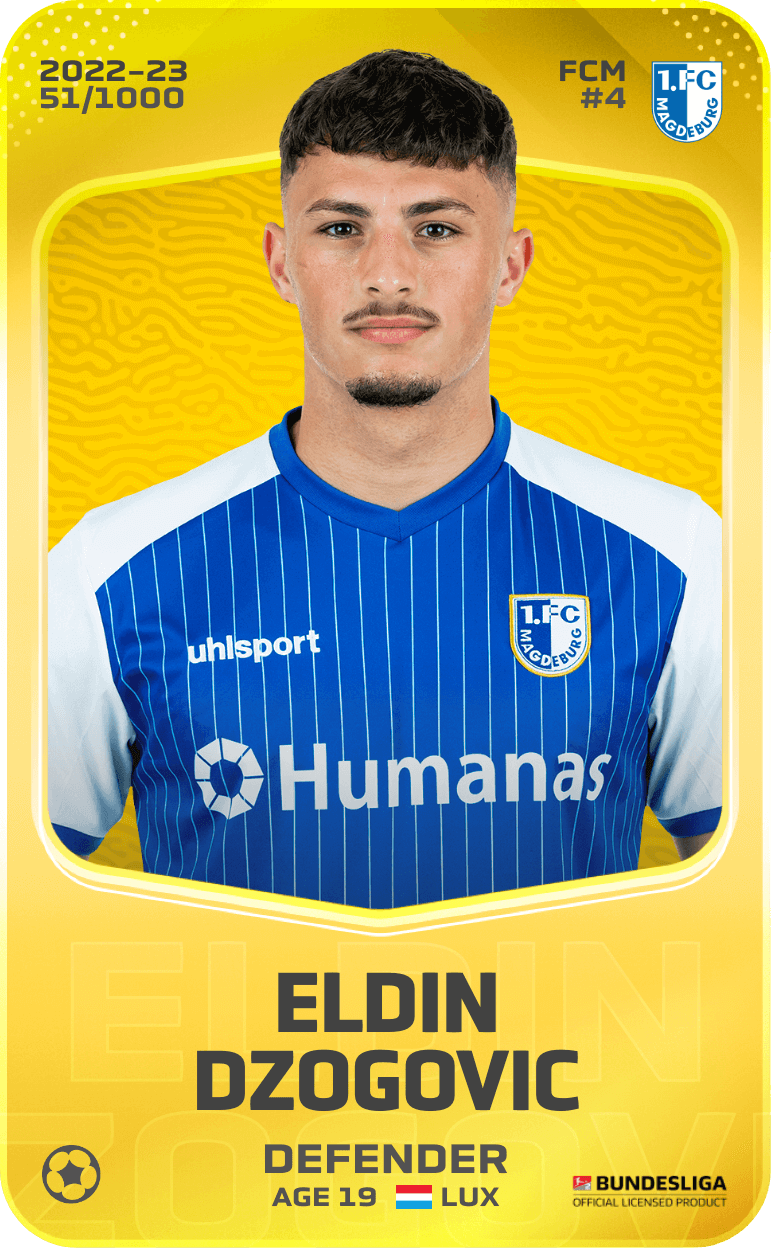 Eldin Dzogovic 2022-23 • Limited 51/1000
