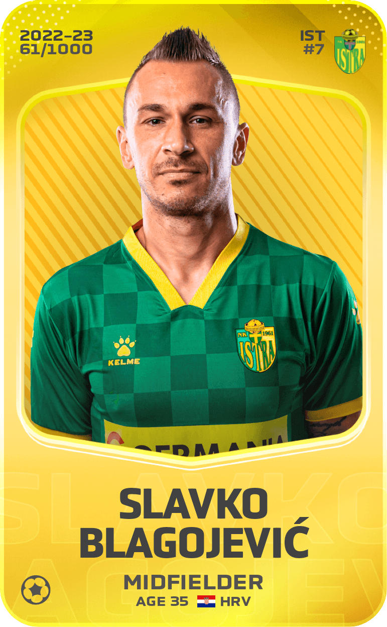Slavko Blagojević 2022-23 • Limited 61/1000