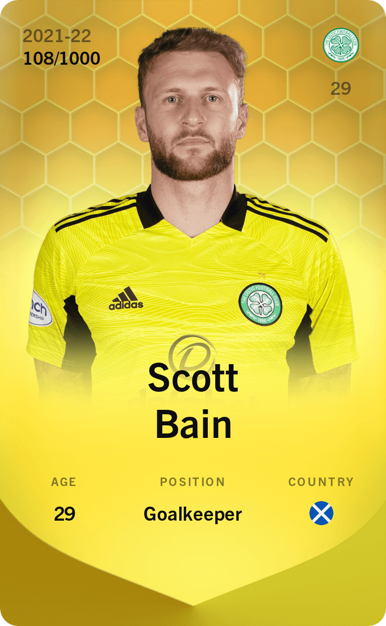 Scott Bain 2021-22 • Limited 108/1000