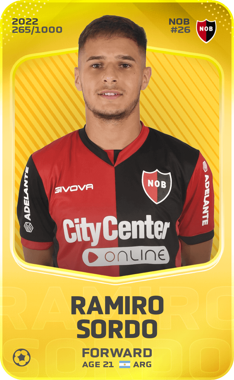 Ramiro Sordo 2022-23 • Limited 265/1000
