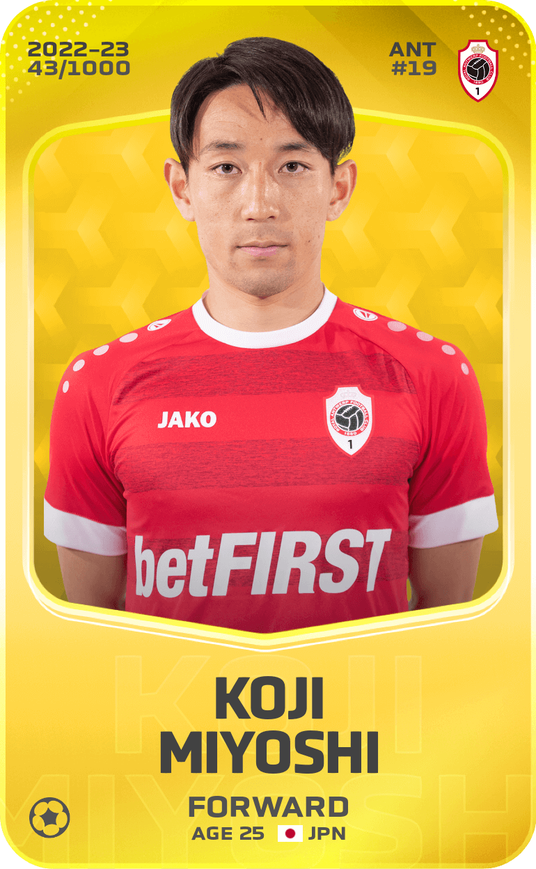 Koji Miyoshi 2022-23 • Limited 43/1000