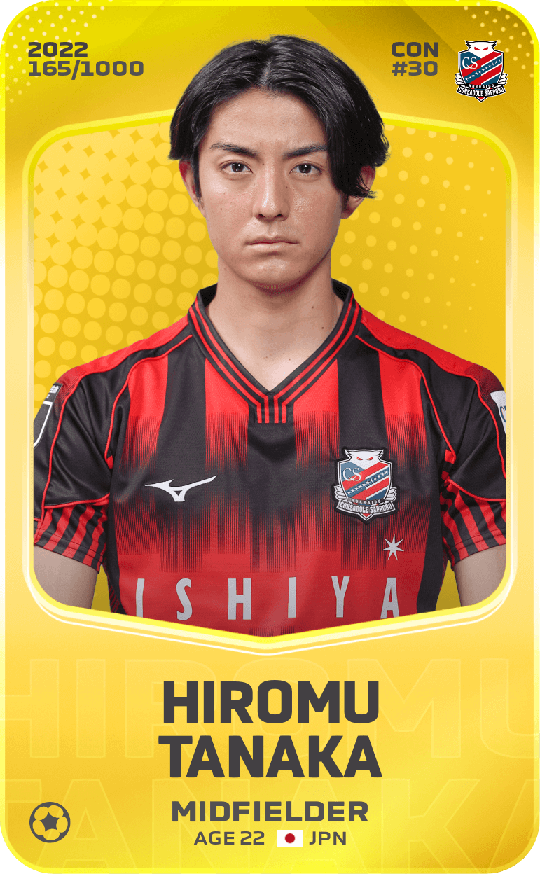 Hiromu Tanaka 2022-23 • Limited 165/1000