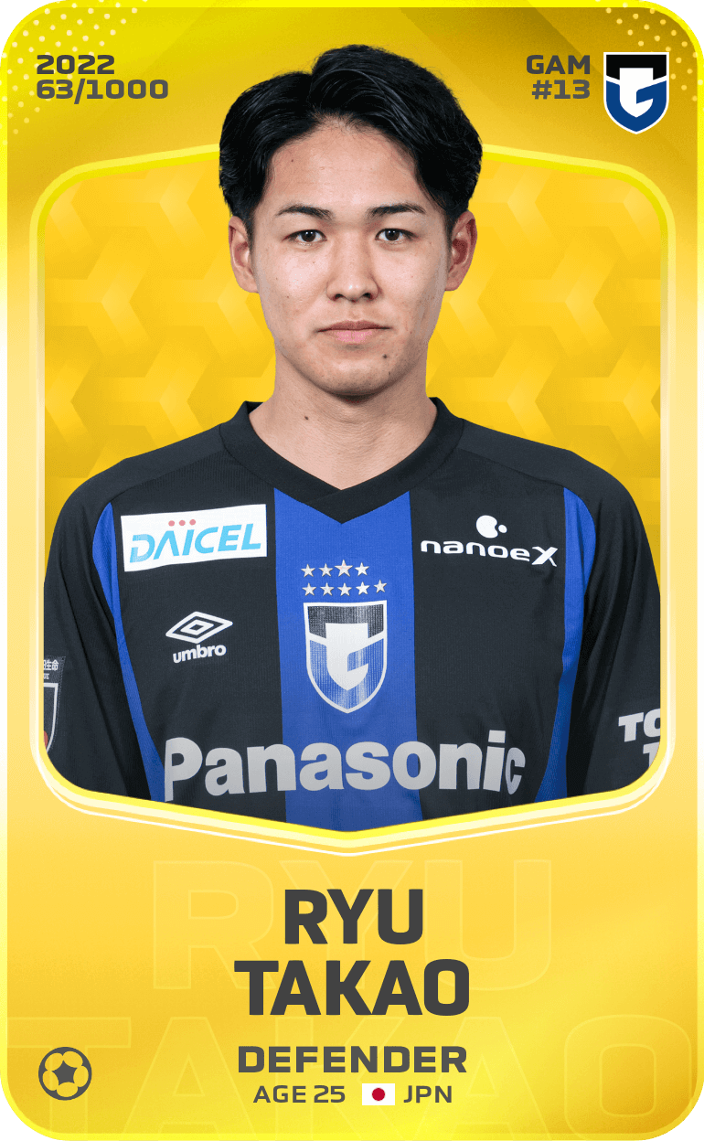 Ryu Takao 2022-23 • Limited 63/1000