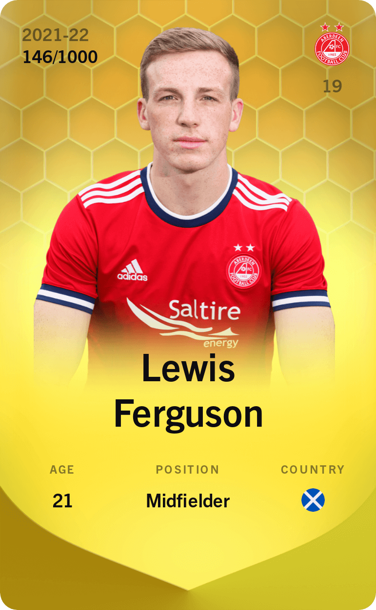 Lewis Ferguson 2021-22 • Limited 146/1000