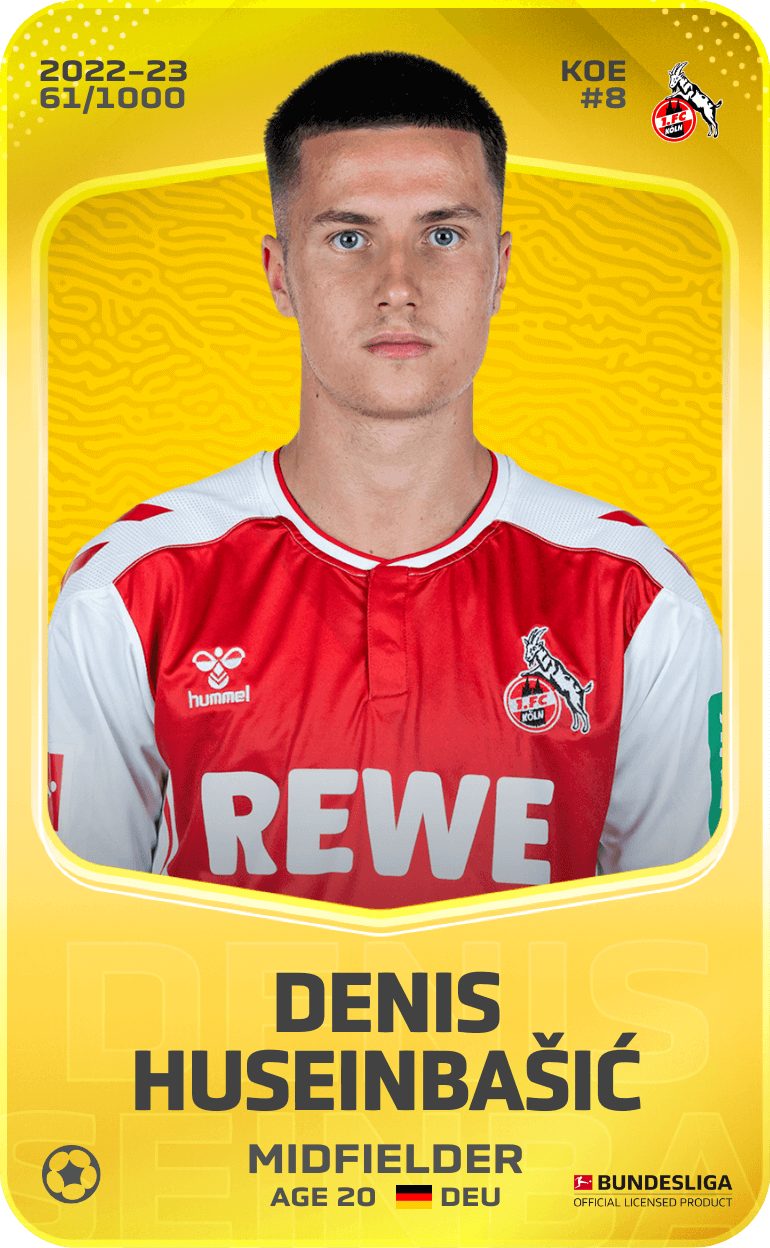 Denis Huseinbašić 2022-23 • Limited 61/1000