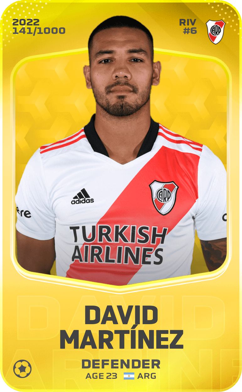 David Martínez 2022-23 • Limited 141/1000