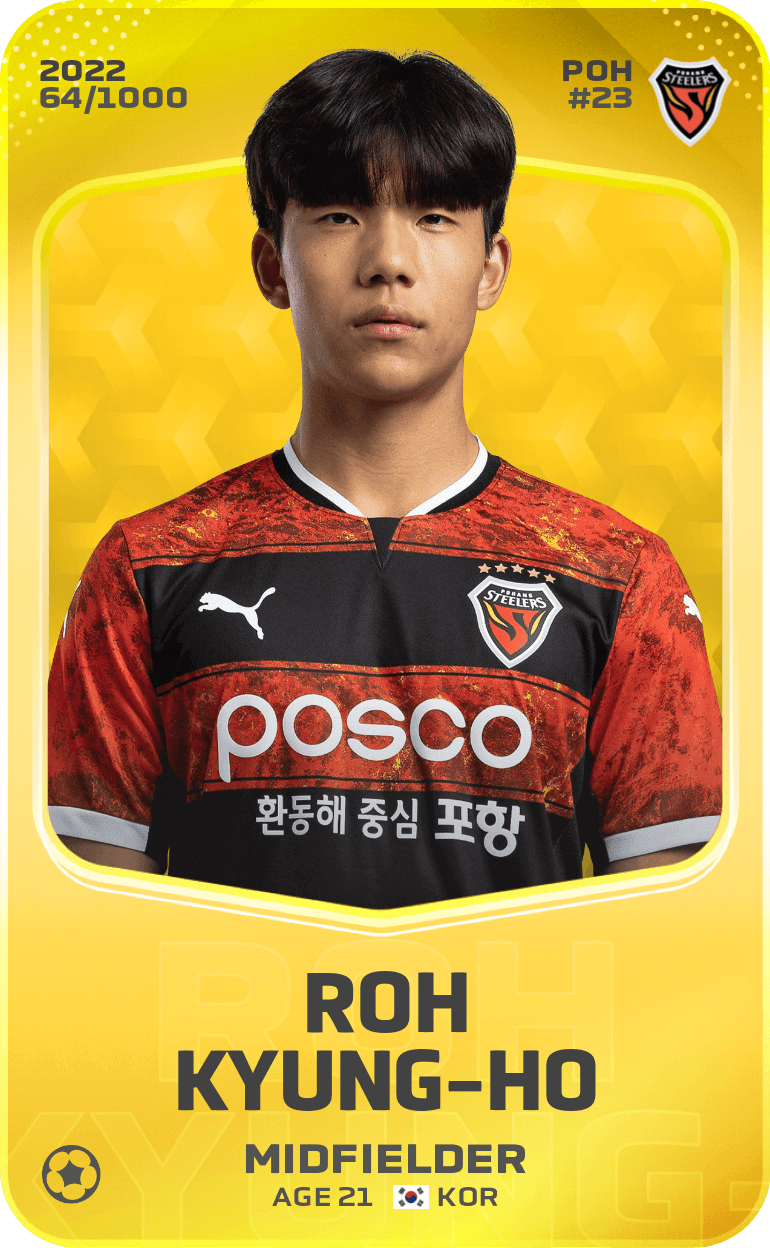 Roh Kyung-Ho 2022-23 • Limited 64/1000