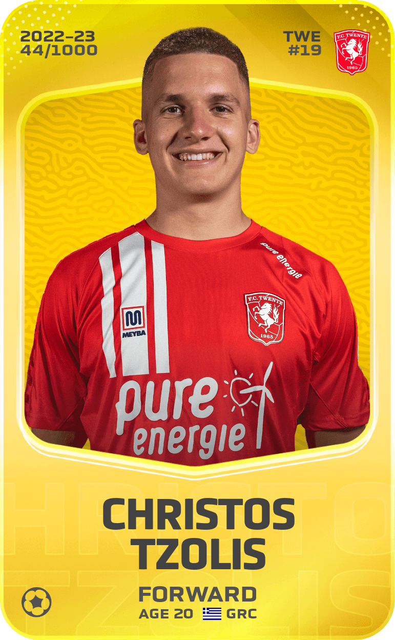 Christos Tzolis 2022-23 • Limited 44/1000
