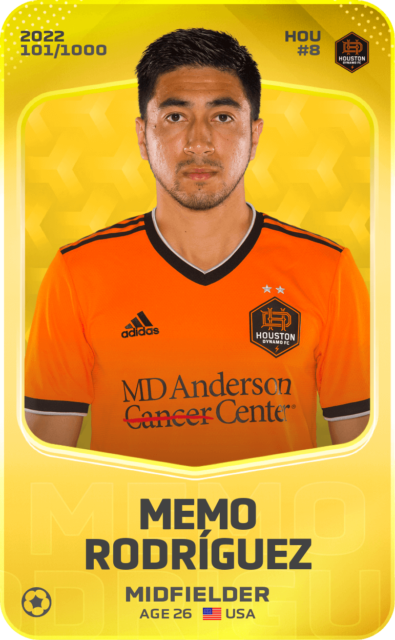 Memo Rodríguez 2022-23 • Limited 101/1000