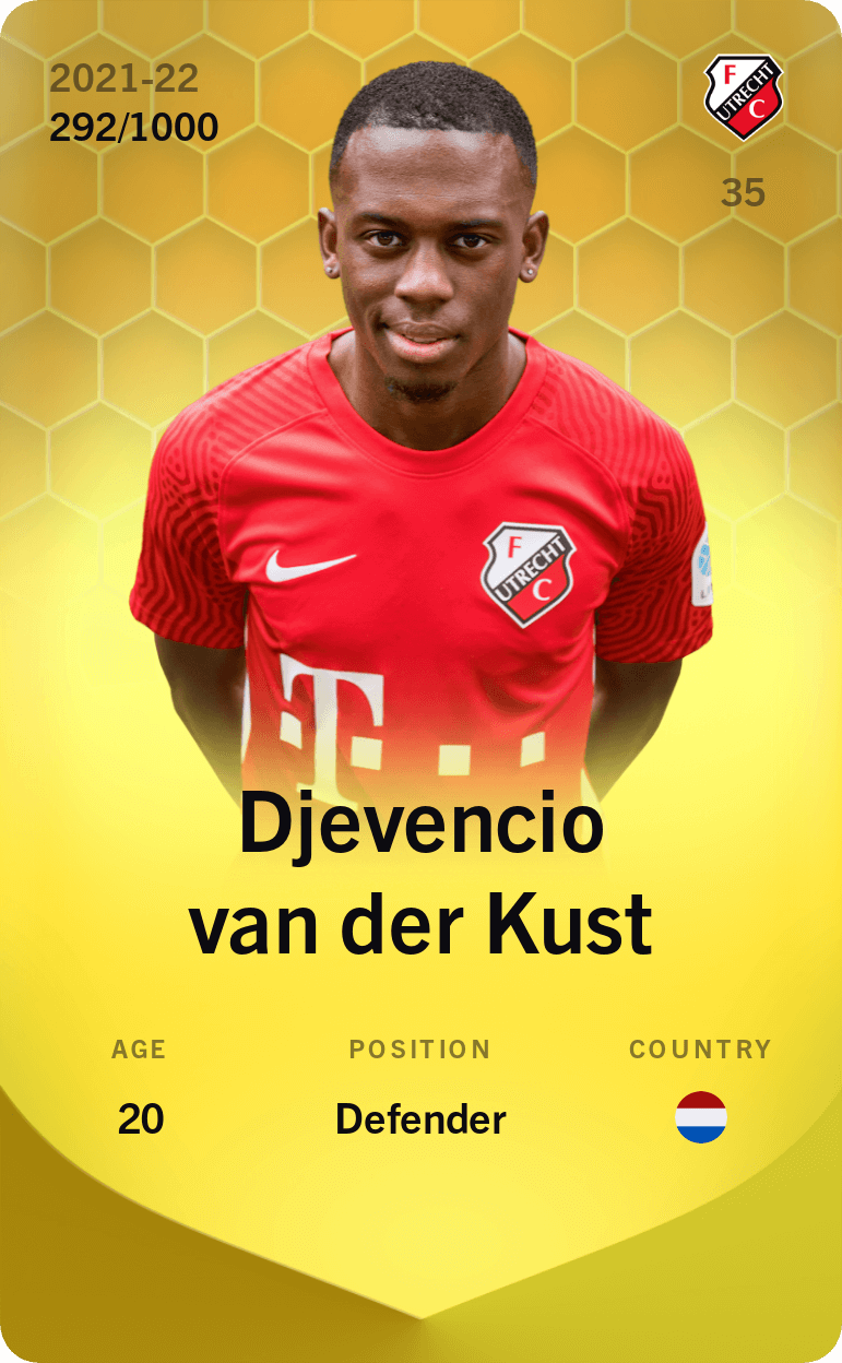 Djevencio van der Kust 2021-22 • Limited 292/1000