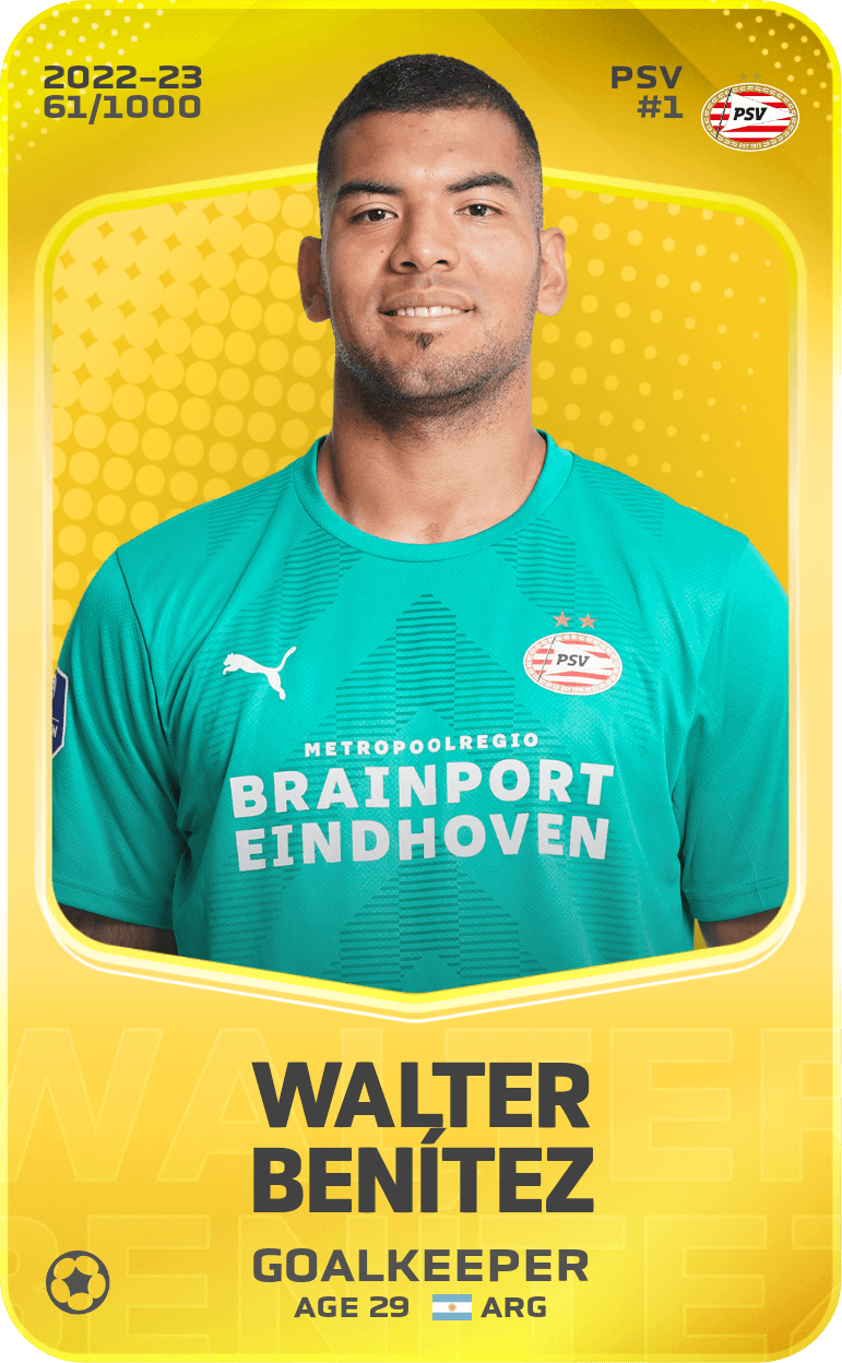 Walter Benítez 2022-23 • Limited 61/1000
