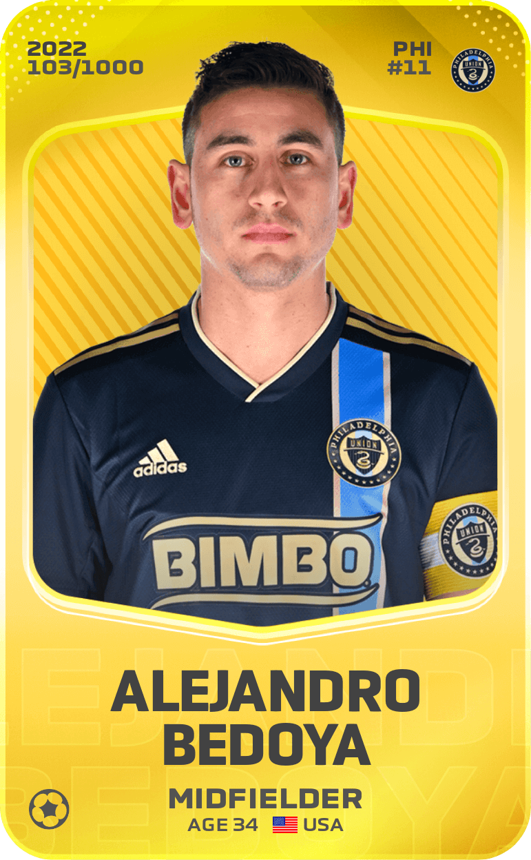 Alejandro Bedoya 2022-23 • Limited 103/1000