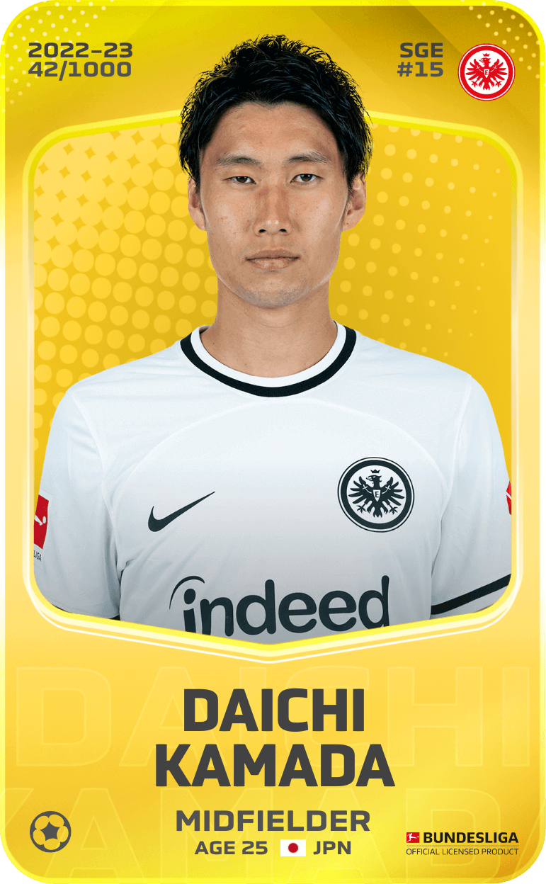Daichi Kamada 2022-23 • Limited 42/1000