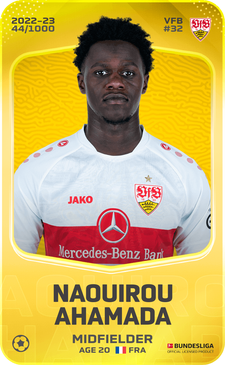 Naouirou Ahamada 2022-23 • Limited 44/1000