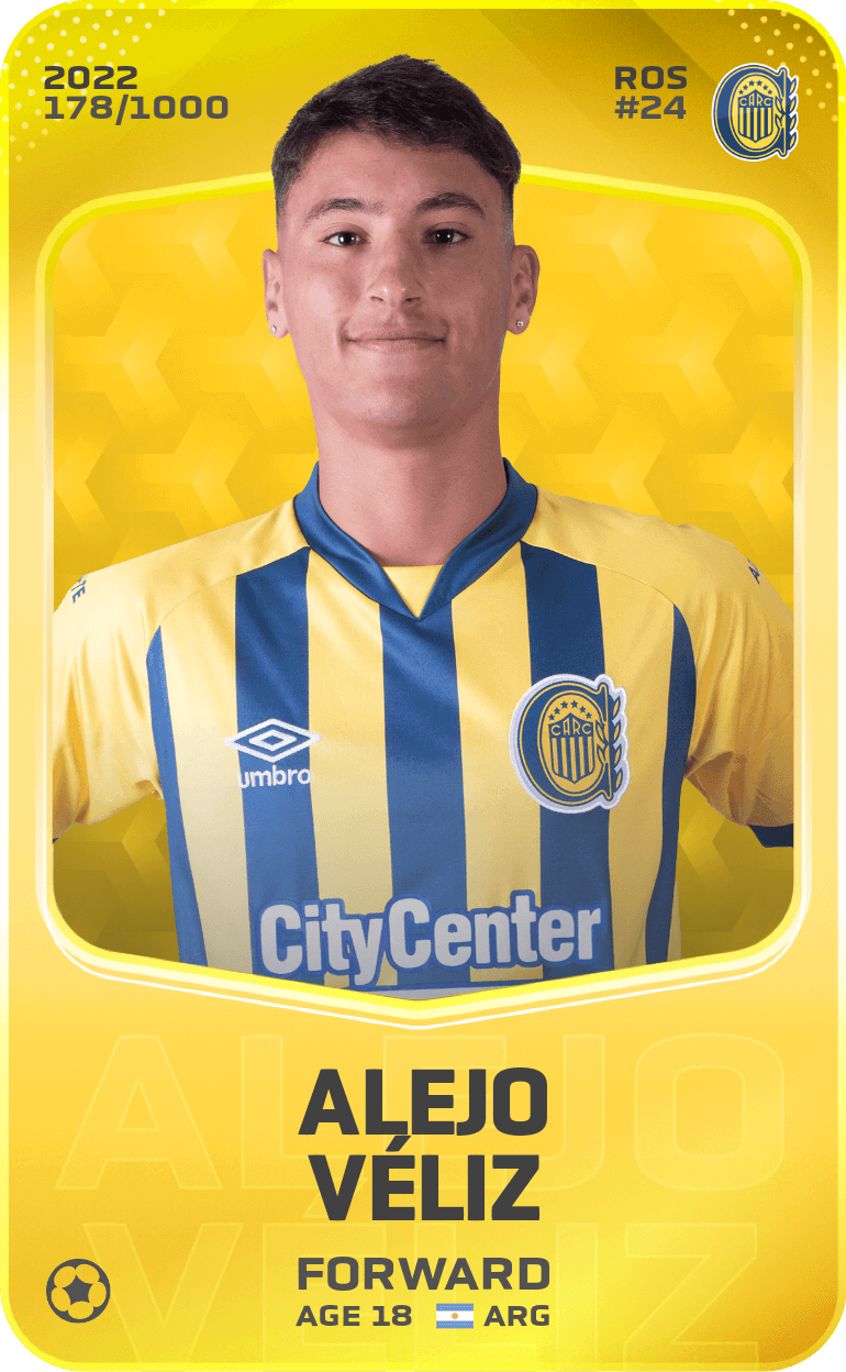 Alejo Véliz 2022-23 • Limited 178/1000
