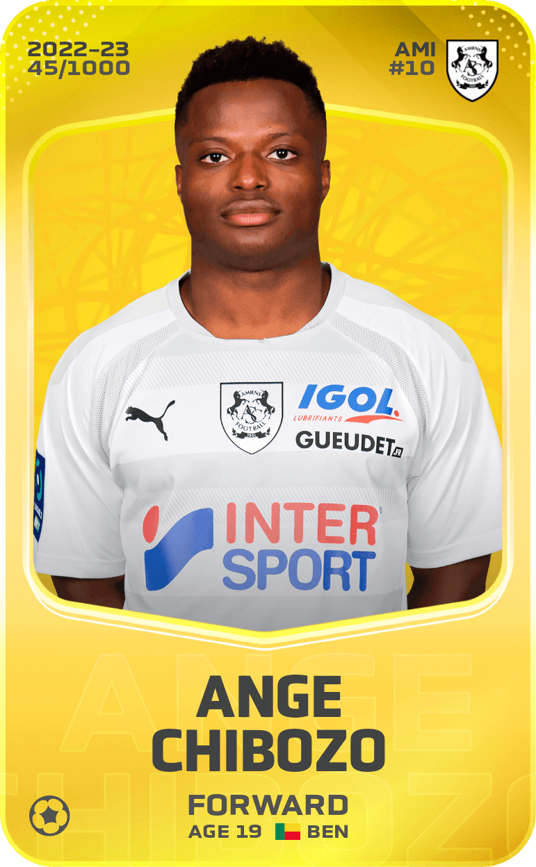 Ange Chibozo 2022-23 • Limited 45/1000