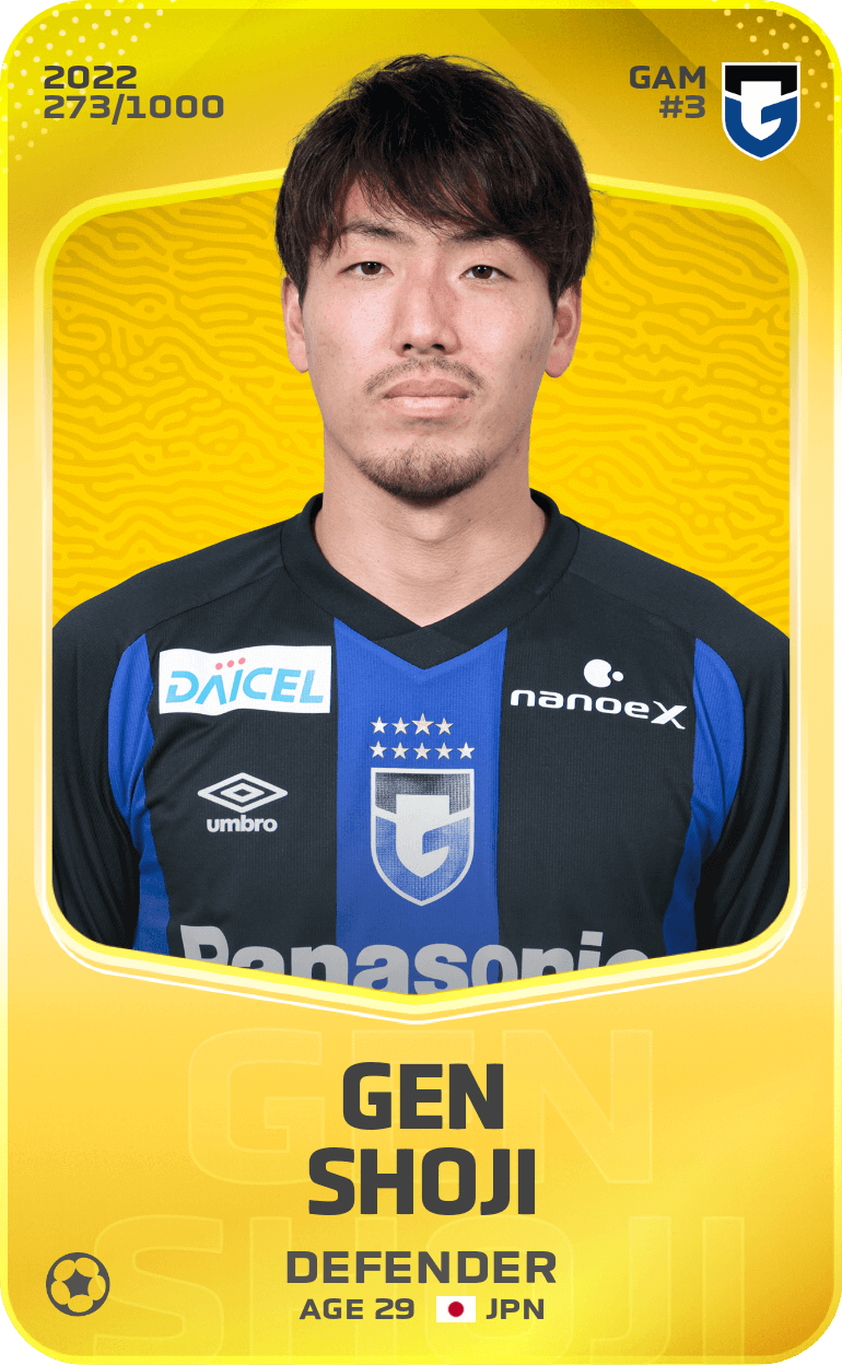 Gen Shoji 2022-23 • Limited 273/1000