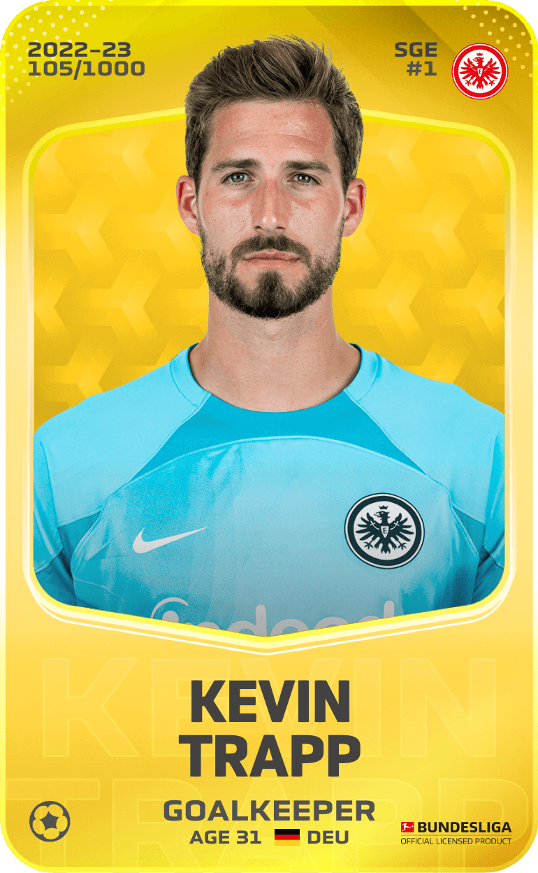 Kevin Trapp 2022-23 • Limited 105/1000