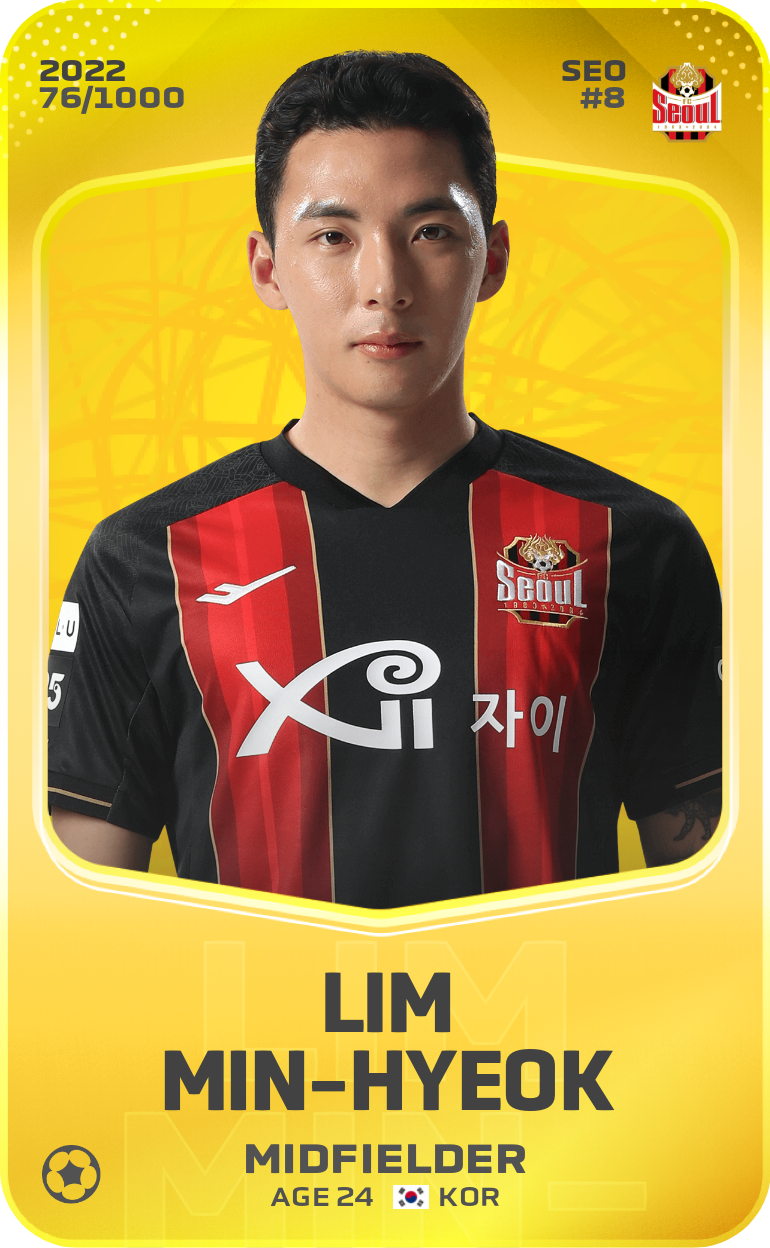 Lim Min-Hyeok 2022-23 • Limited 76/1000