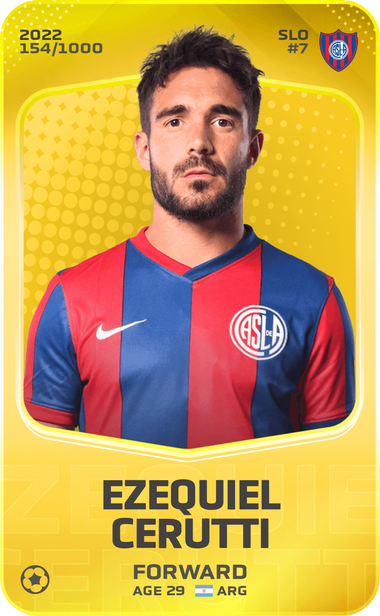 Ezequiel Cerutti 2022-23 • Limited 154/1000