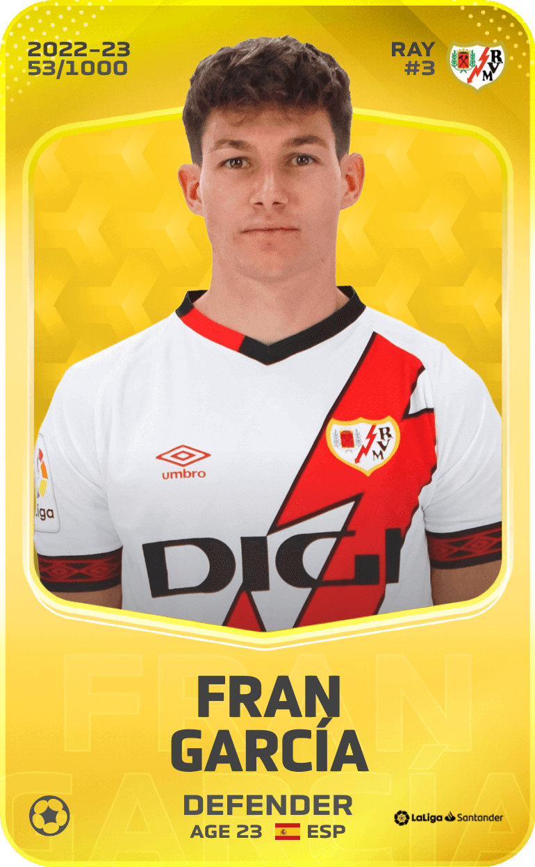 Fran García 2022-23 • Limited 53/1000