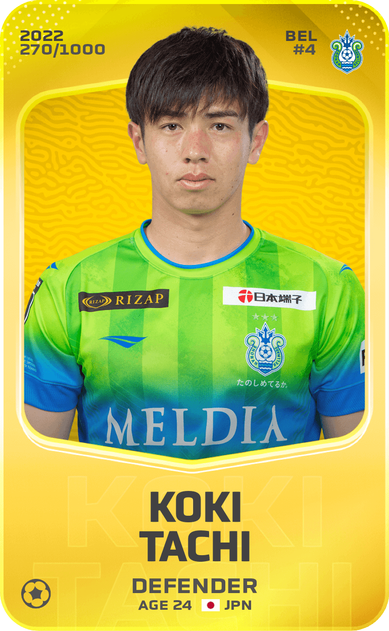 Koki Tachi 2022-23 • Limited 270/1000