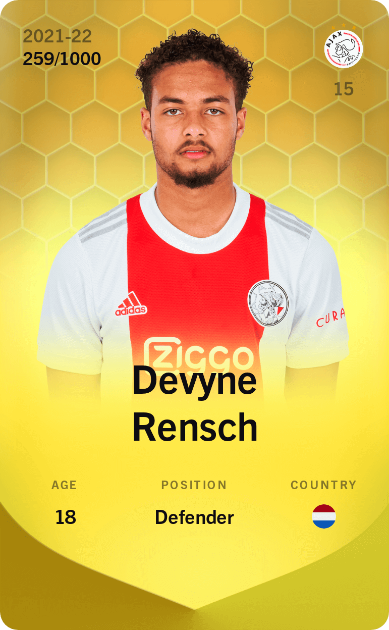 Devyne Rensch 2021-22 • Limited 259/1000