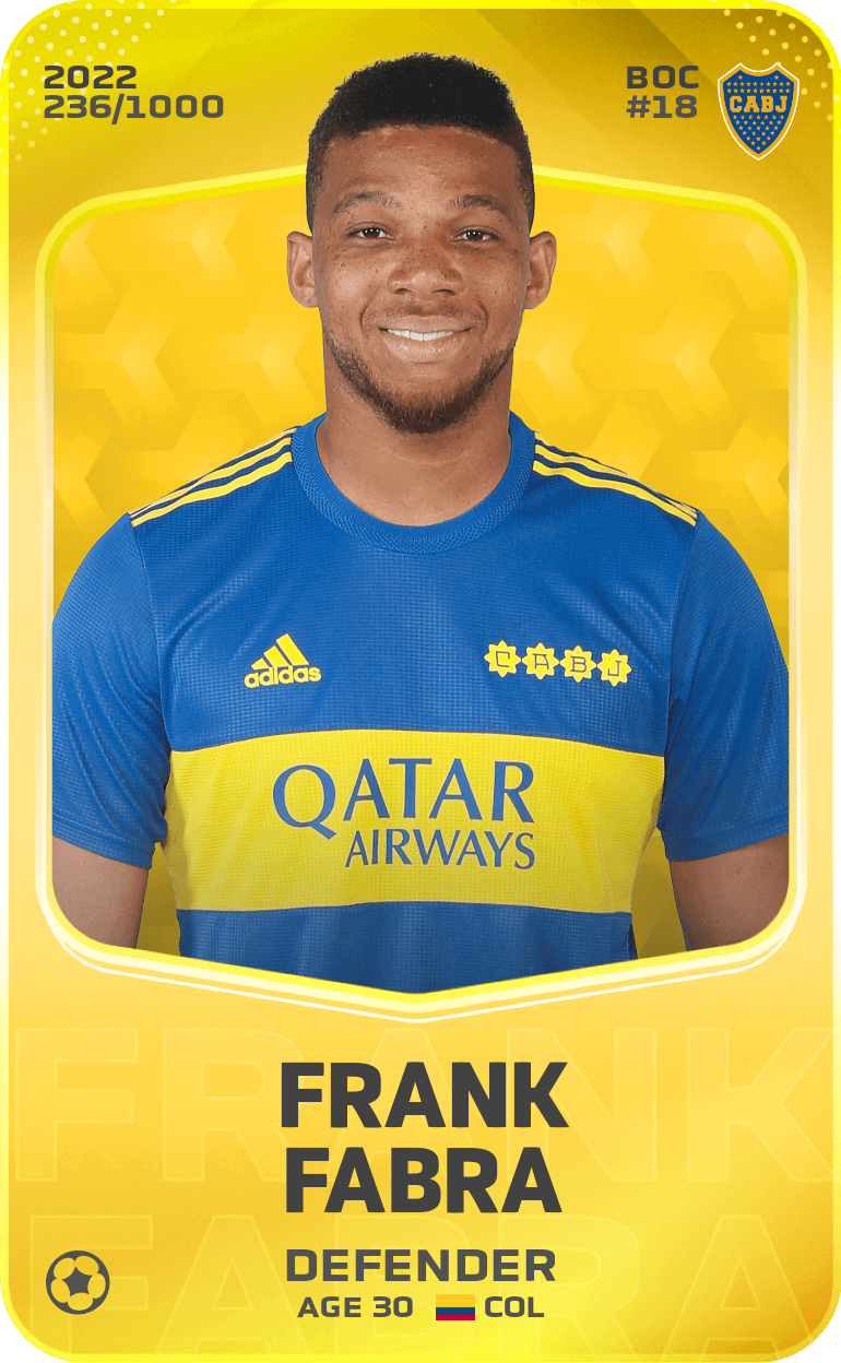Frank Fabra 2022-23 • Limited 236/1000