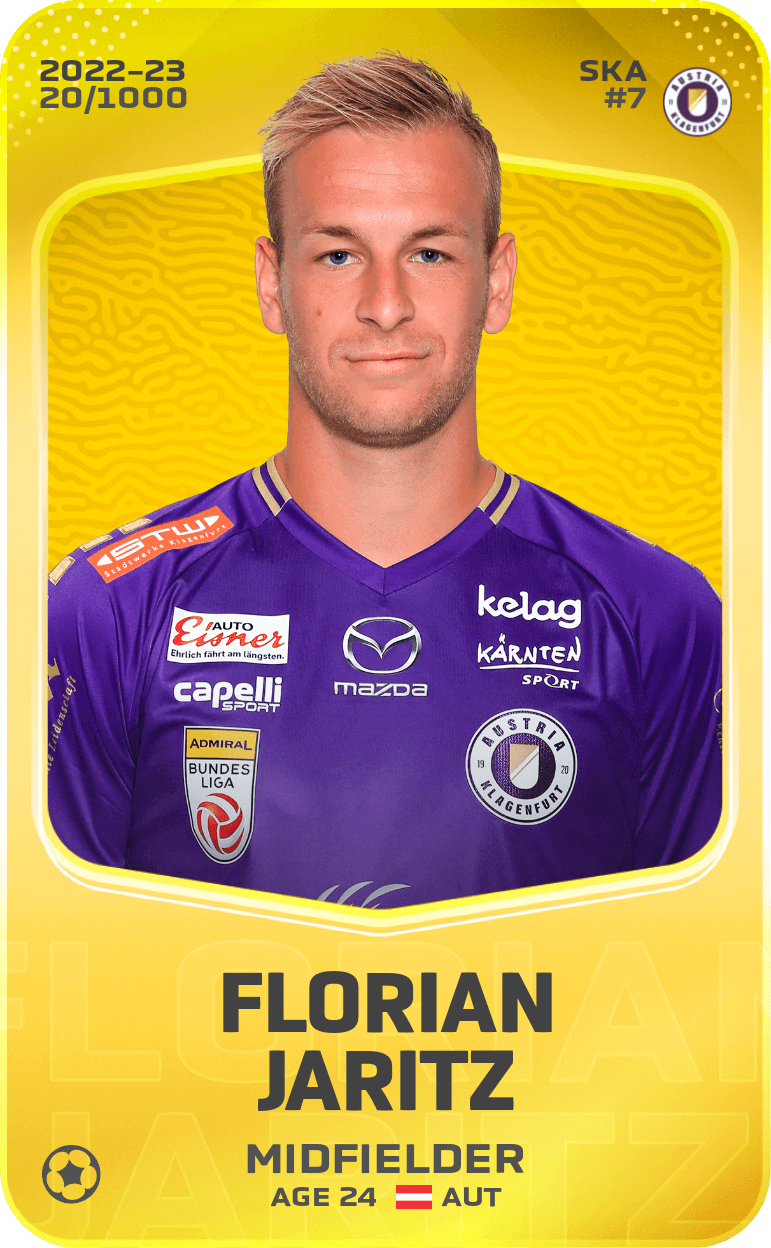Florian Jaritz 2022-23 • Limited 20/1000