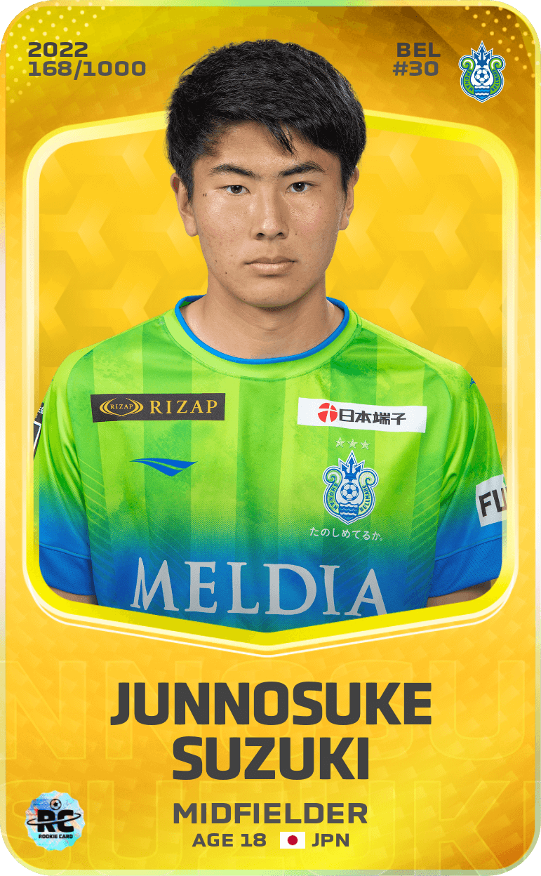 Junnosuke Suzuki 2022-23 • Limited 168/1000