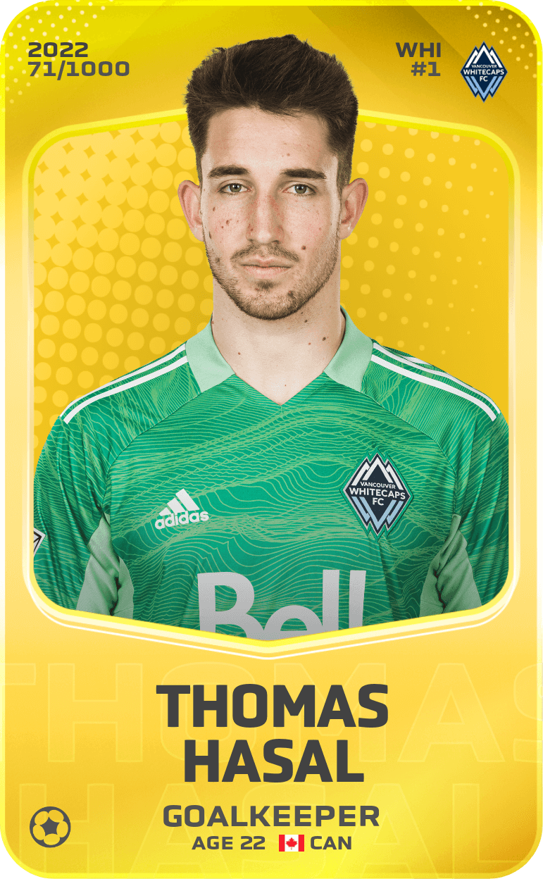 Thomas Hasal 2022-23 • Limited 71/1000