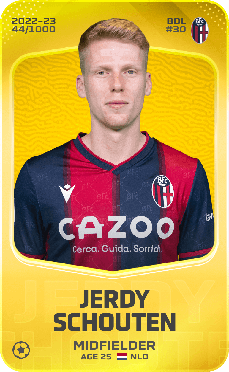 Jerdy Schouten 2022-23 • Limited 44/1000
