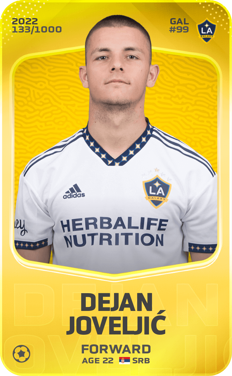 Dejan Joveljić 2022-23 • Limited 133/1000