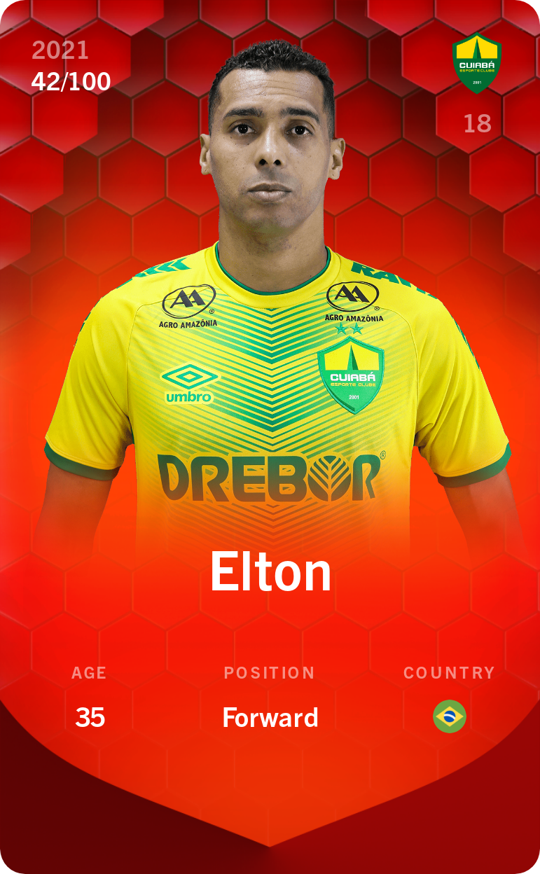 Sorare - Sorare Official - Elton 2021-22 • Rare 42/100 - NFT # 52364864338846902480028105640956281511926914982680939071776700110695048353848