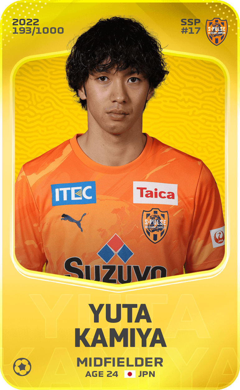 Yuta Kamiya 2022-23 • Limited 193/1000